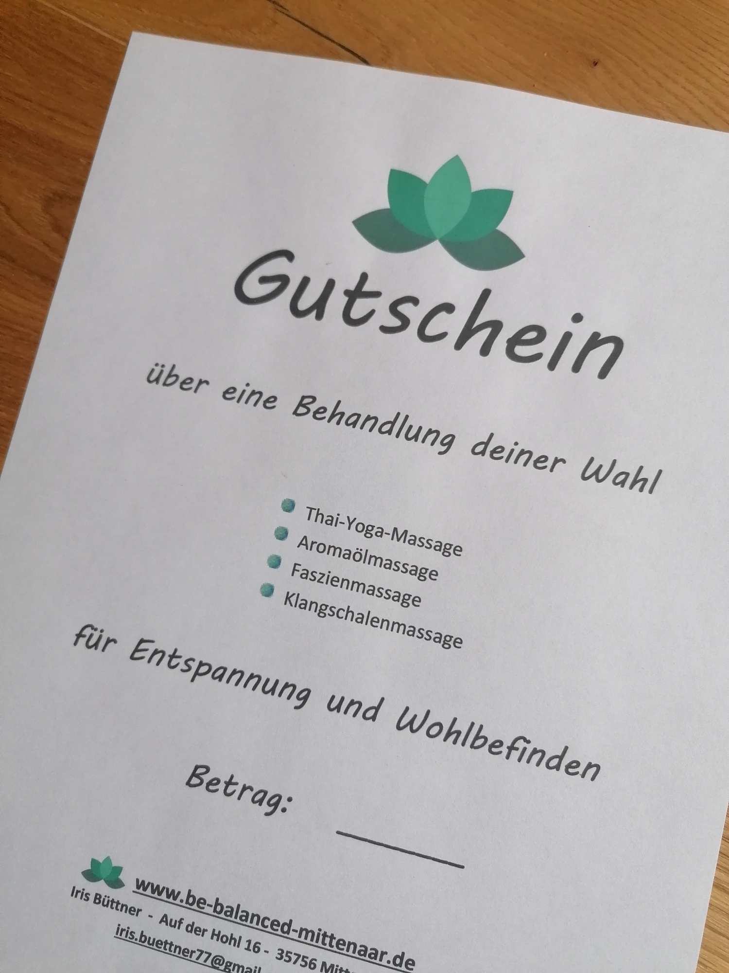 Gutschein